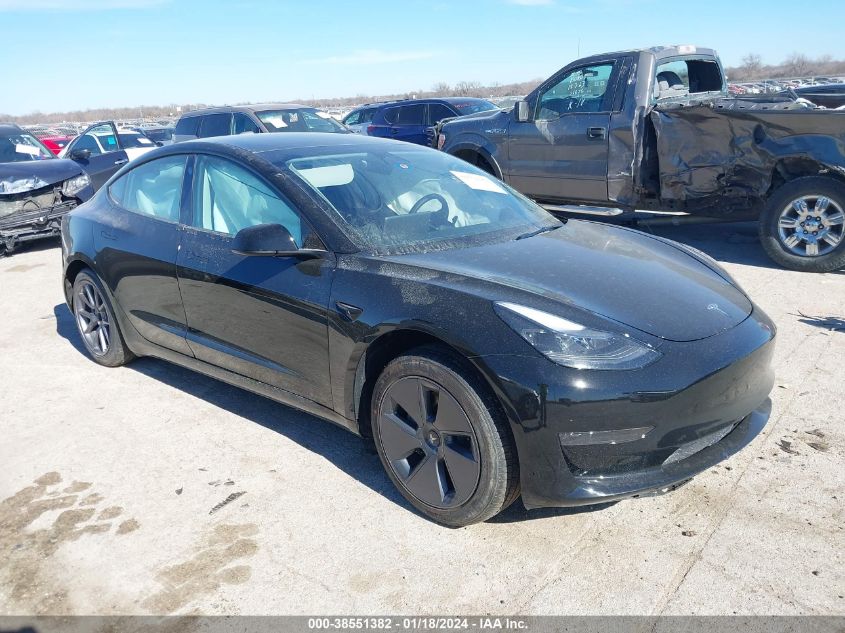 2023 TESLA MODEL 3 REAR-WHEEL DRIVE