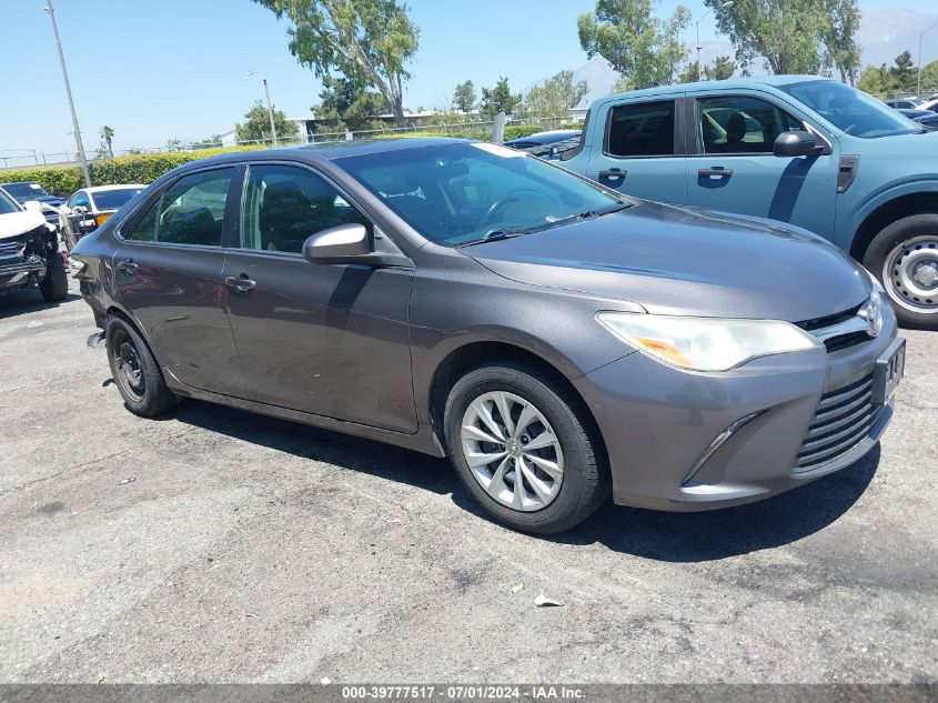 2016 TOYOTA CAMRY LE