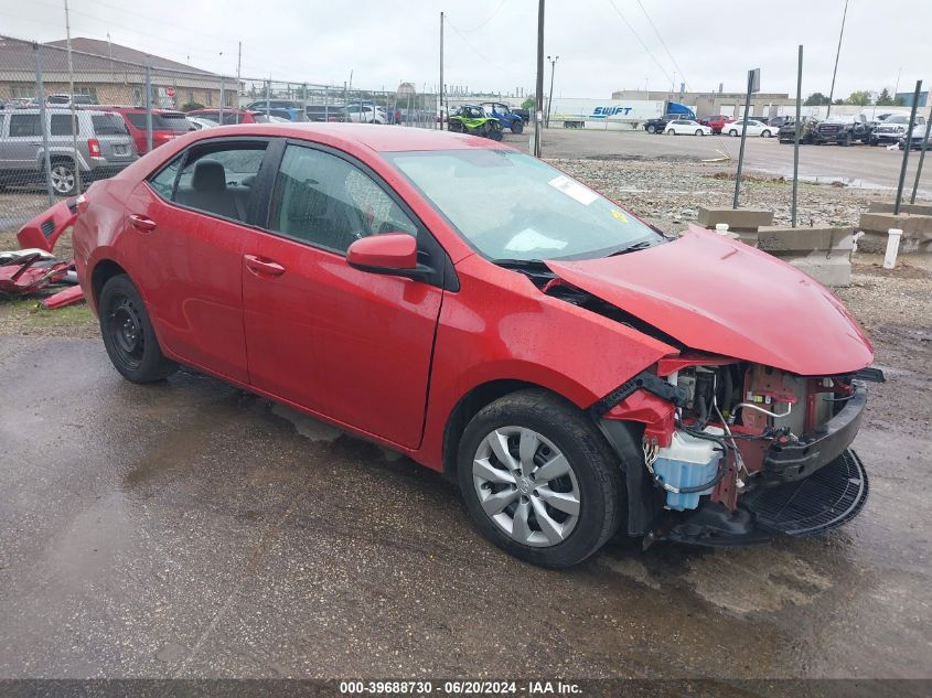 2014 TOYOTA COROLLA LE