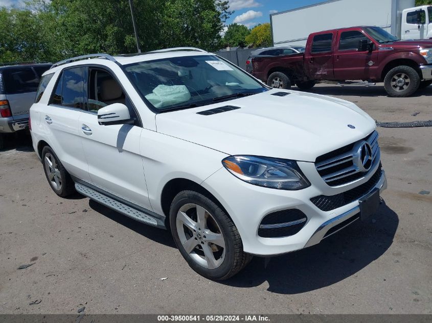 2017 MERCEDES-BENZ GLE 350 4MATIC