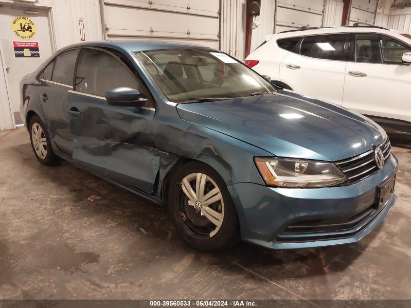 2017 VOLKSWAGEN JETTA 1.4T S