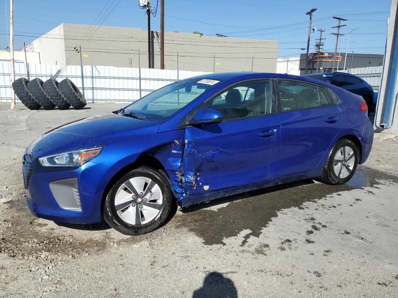 2019 HYUNDAI IONIQ BLUE