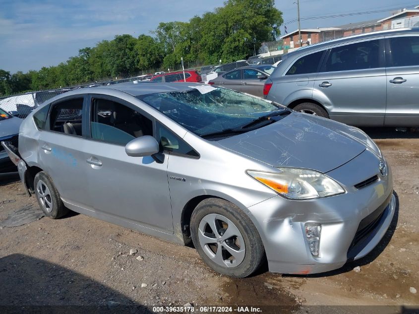 2013 TOYOTA PRIUS THREE