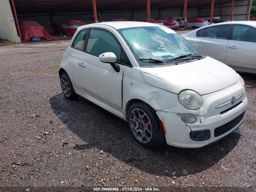 2012 FIAT 500 SPORT