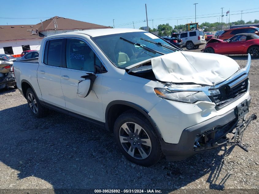 2017 HONDA RIDGELINE RTL