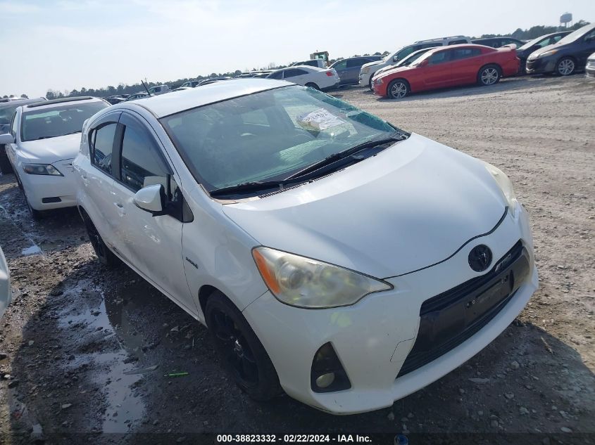 2012 TOYOTA PRIUS C FOUR