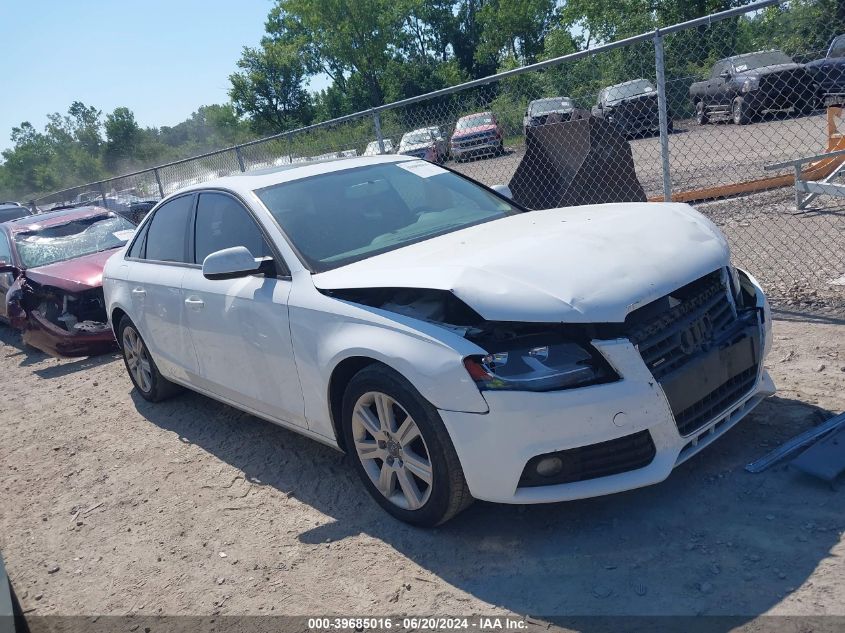 2010 AUDI A4 2.0T PREMIUM