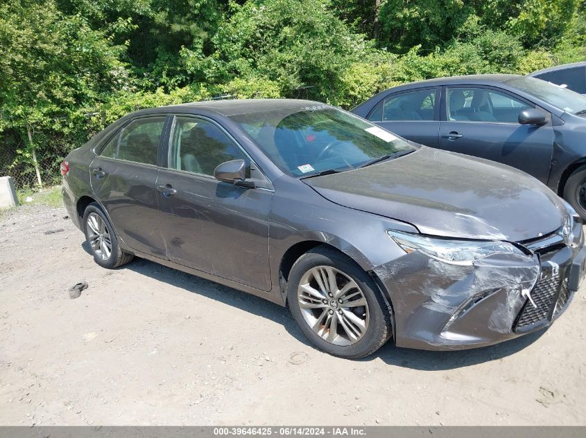 2016 TOYOTA CAMRY SE