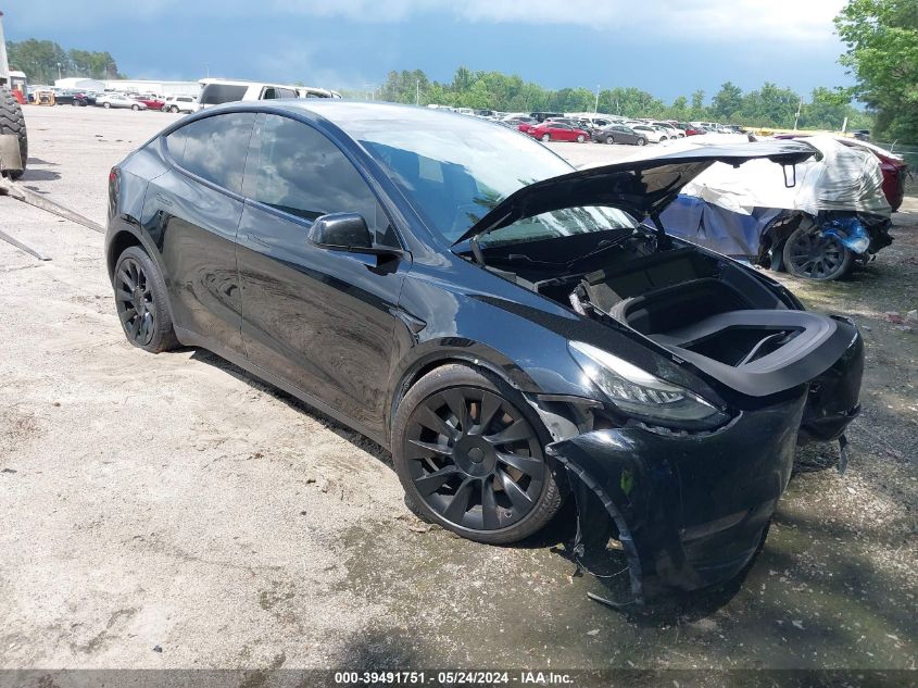 2021 TESLA MODEL Y LONG RANGE DUAL MOTOR ALL-WHEEL DRIVE