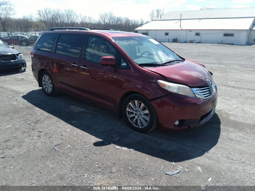 2011 TOYOTA SIENNA LIMITED V6