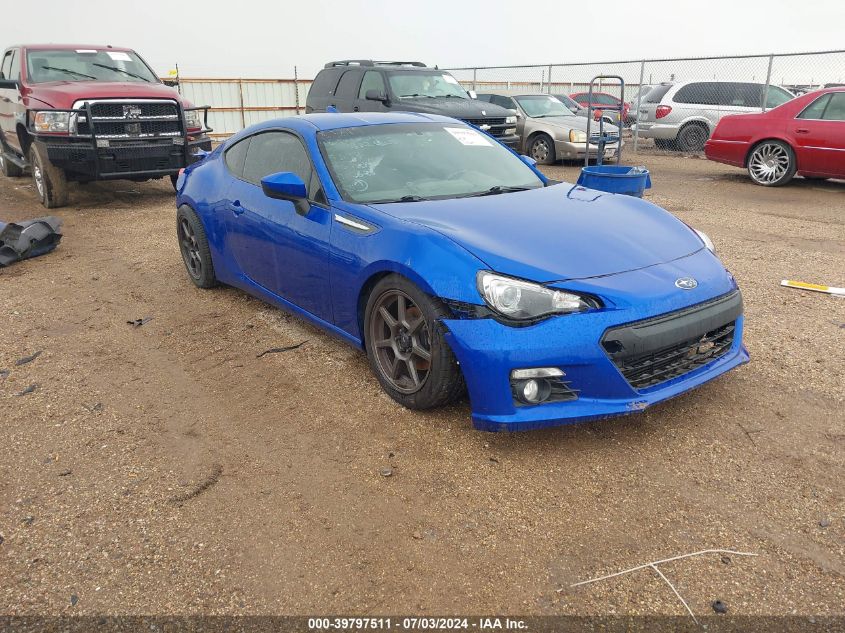 2015 SUBARU BRZ LIMITED