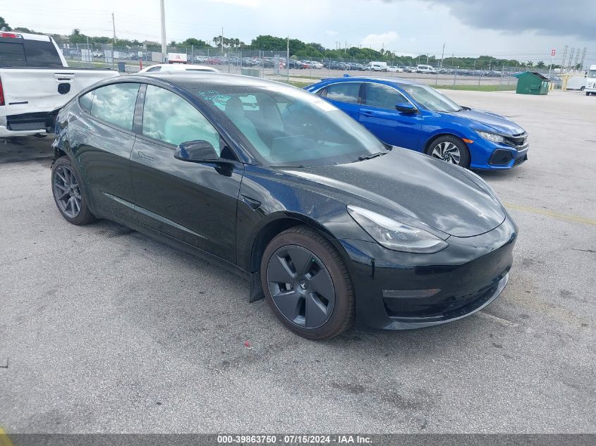 2021 TESLA MODEL 3