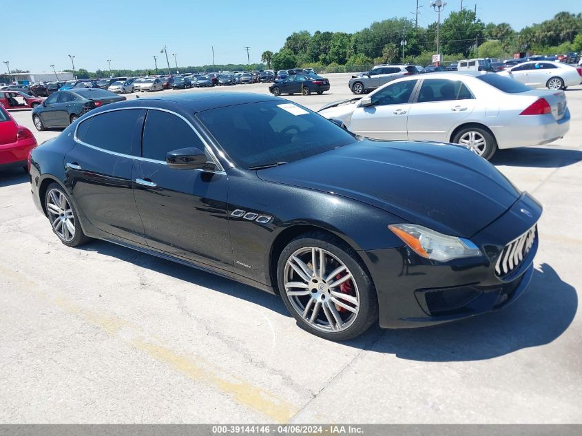 2017 MASERATI QUATTROPORTE S GRANSPORT