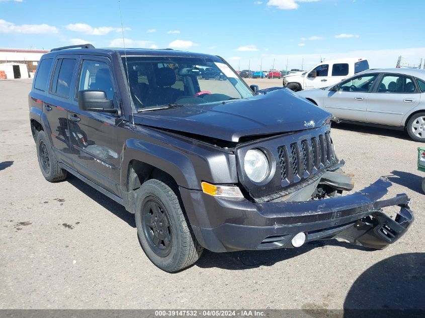 2017 JEEP PATRIOT SPORT 4X4