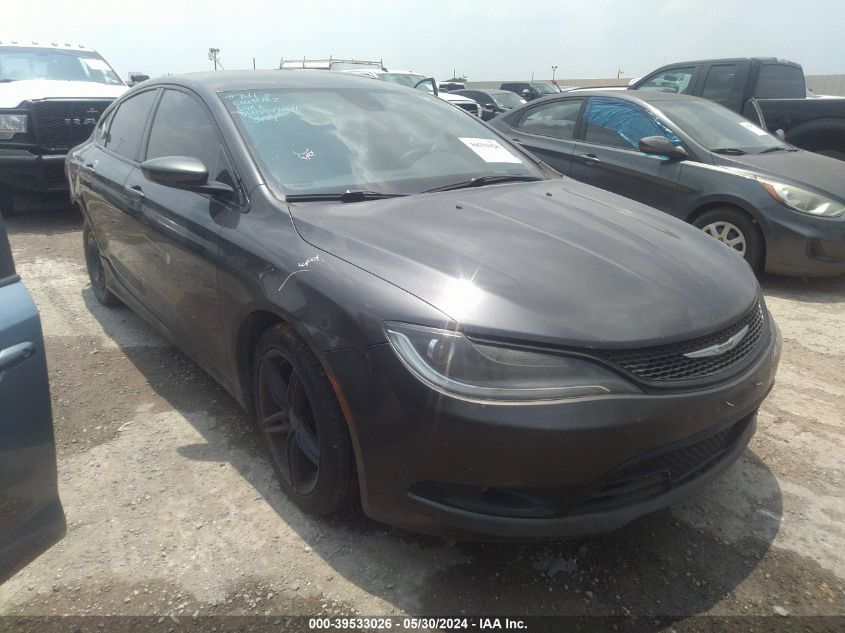 2016 CHRYSLER 200 S