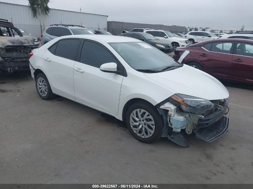 2018 TOYOTA COROLLA LE