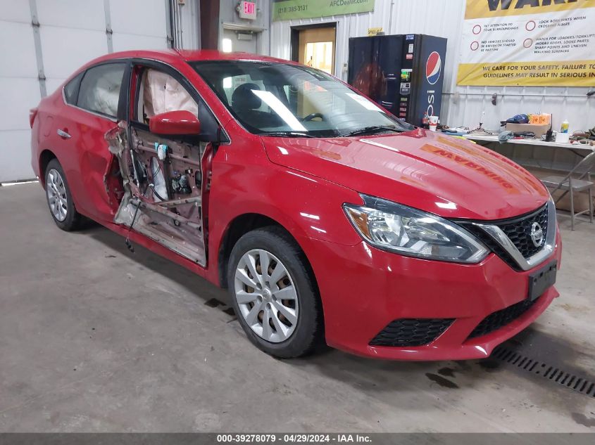 2017 NISSAN SENTRA SV