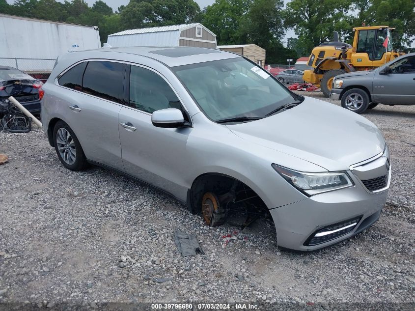 2014 ACURA MDX TECHNOLOGY PACKAGE