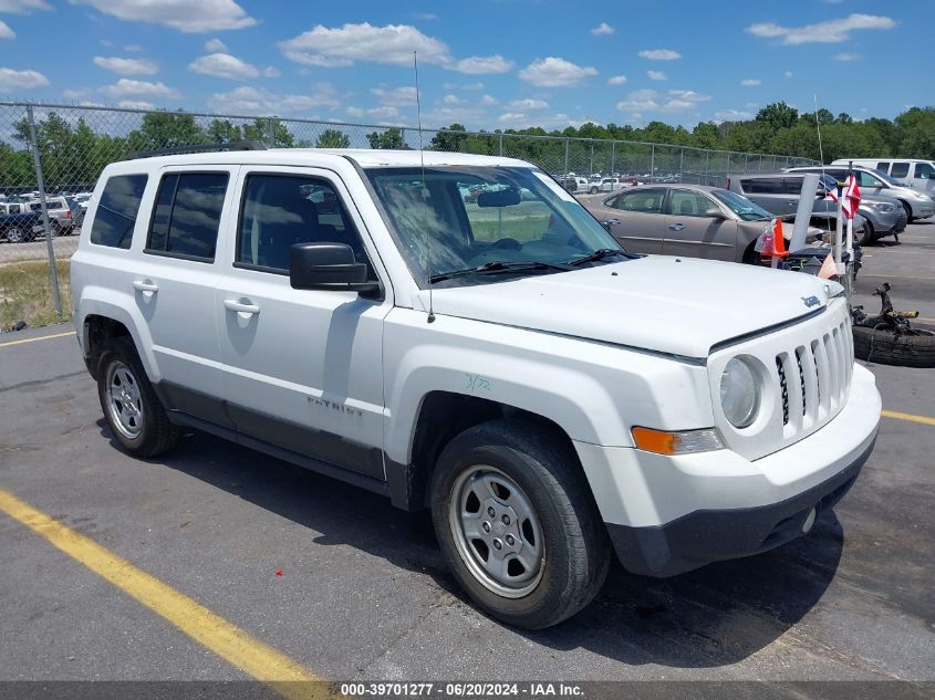 2014 JEEP PATRIOT SPORT