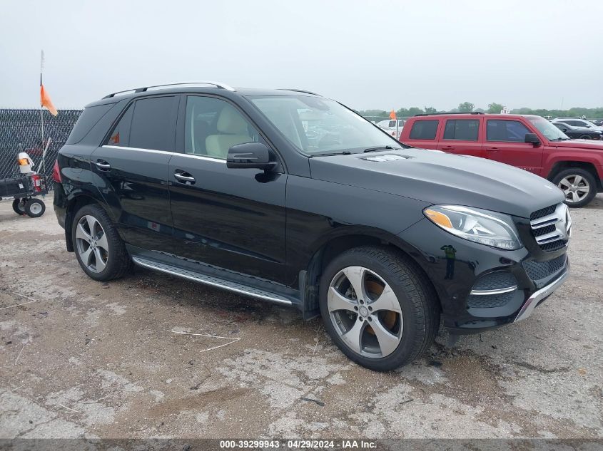 2016 MERCEDES-BENZ GLE 350