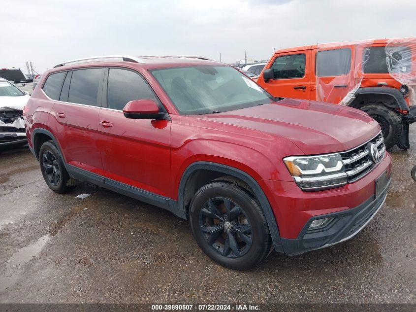 2018 VOLKSWAGEN ATLAS 3.6L V6 SE