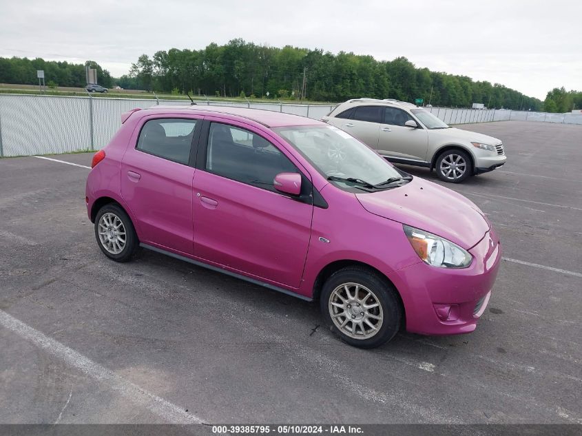 2015 MITSUBISHI MIRAGE ES