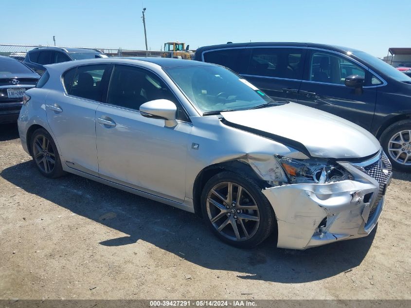 2015 LEXUS CT 200H