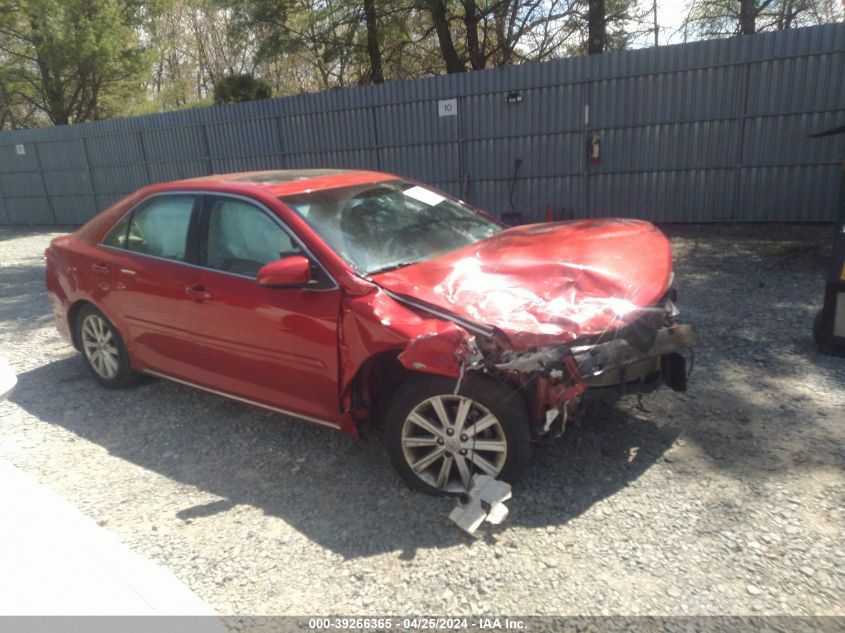 2013 TOYOTA CAMRY XLE V6