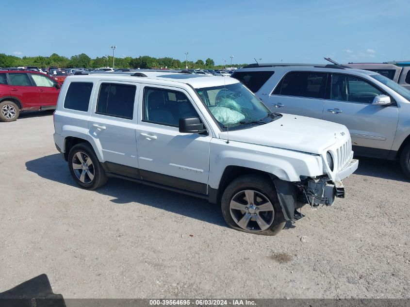 2016 JEEP PATRIOT HIGH ALTITUDE EDITION