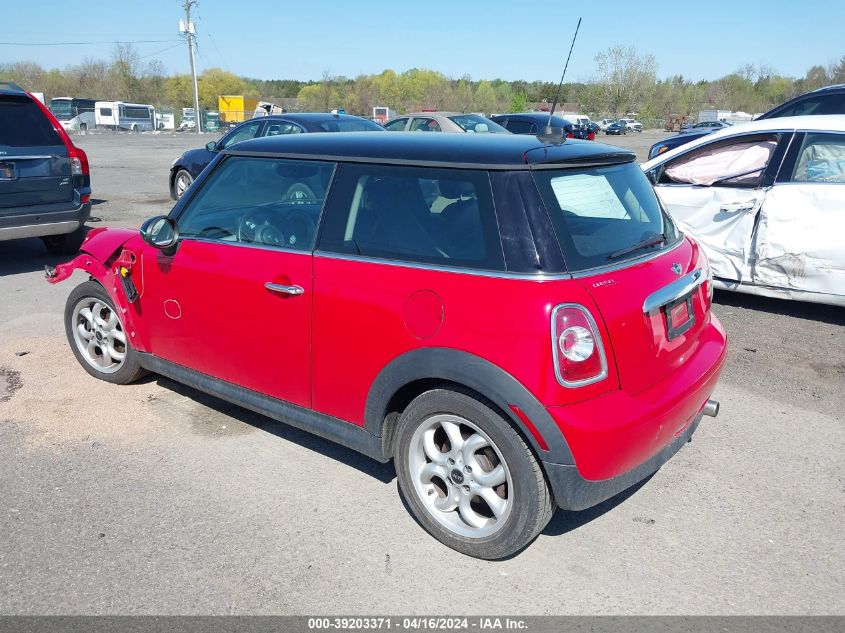 2013 MINI HARDTOP COOPER