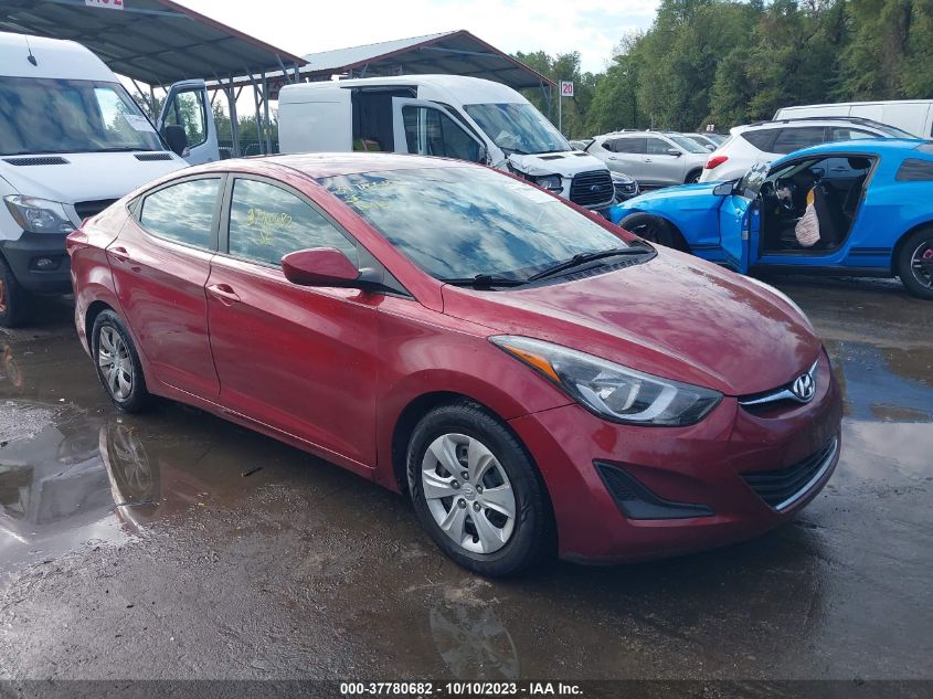 2016 HYUNDAI ELANTRA SE