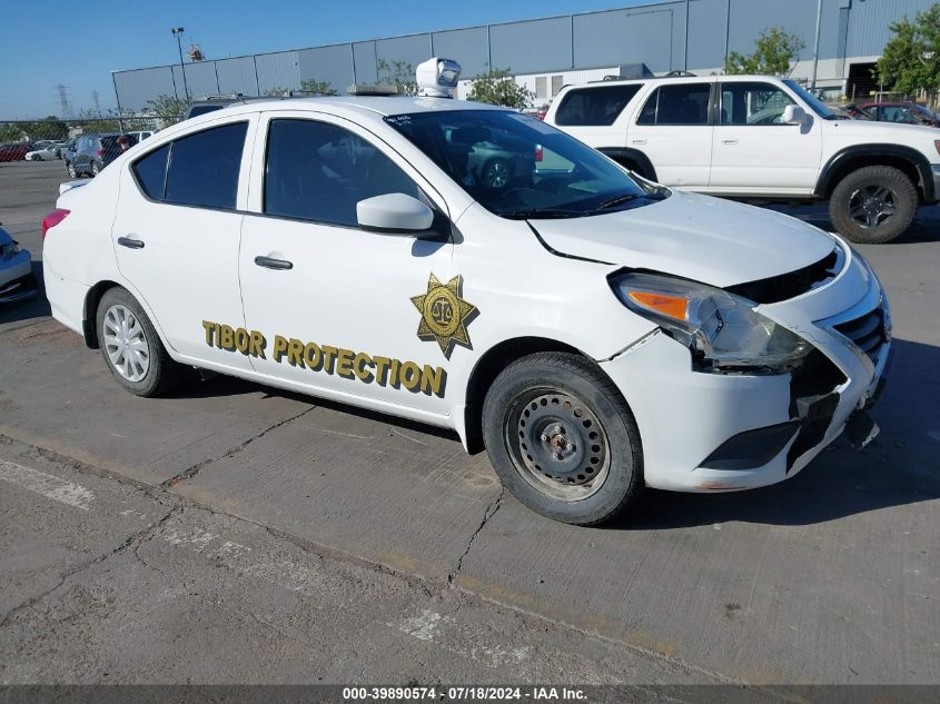 2019 NISSAN VERSA 1.6 S+