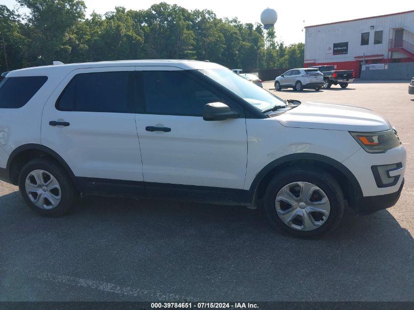 2017 FORD EXPLORER POLICE INTERCEPTOR