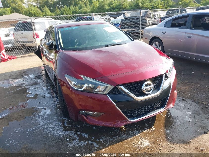 2018 NISSAN MAXIMA 3.5 SV