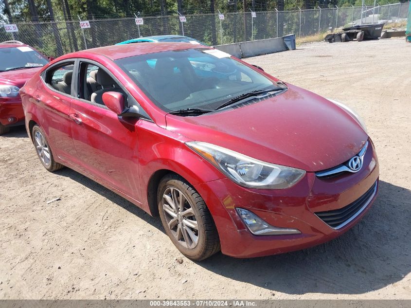 2014 HYUNDAI ELANTRA SE