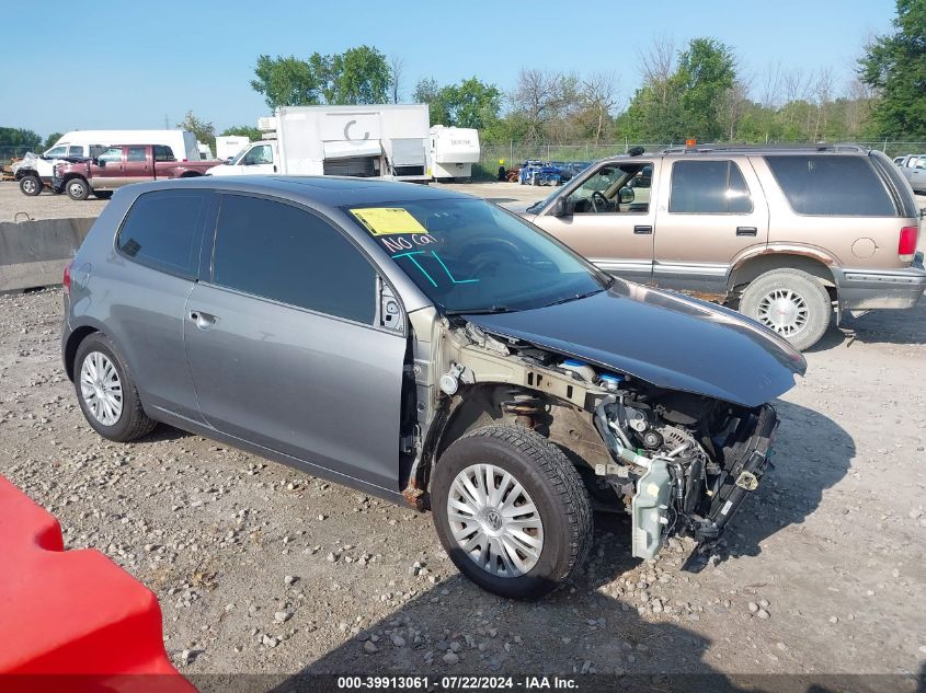 2010 VOLKSWAGEN GOLF