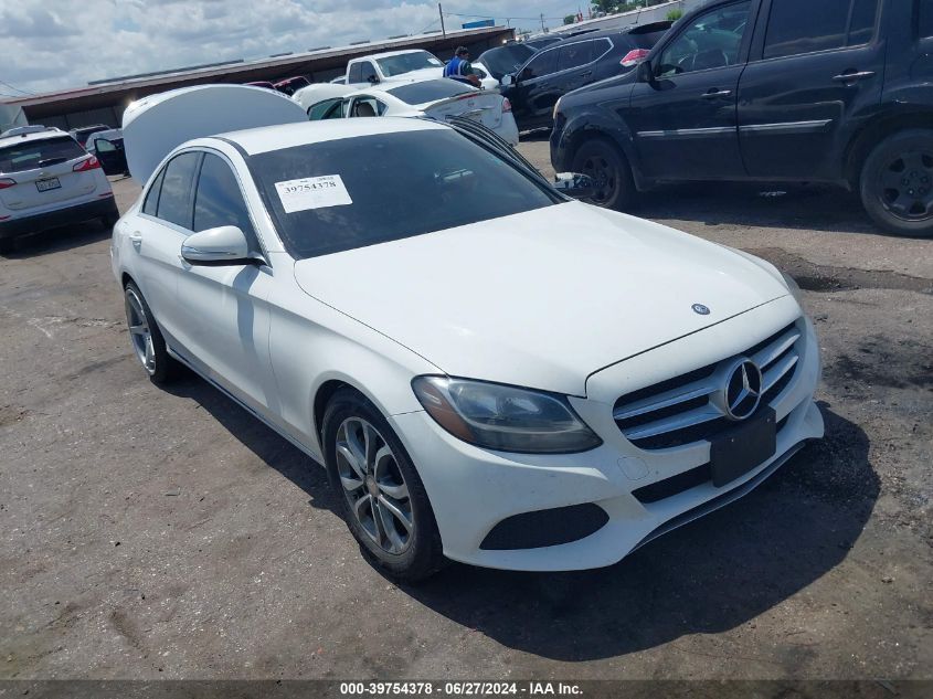 2015 MERCEDES-BENZ C 300 4MATIC