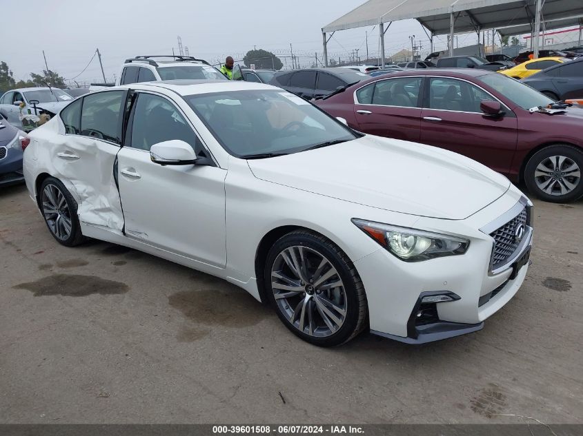 2021 INFINITI Q50 SENSORY