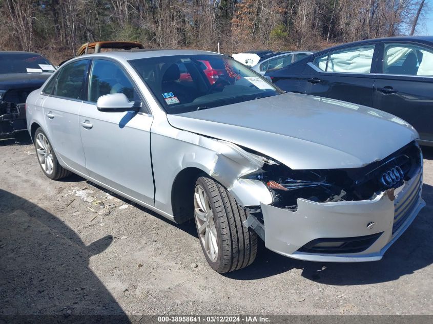 2013 AUDI A4 2.0T PREMIUM