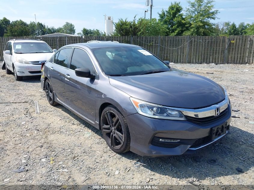 2017 HONDA ACCORD SPORT SE