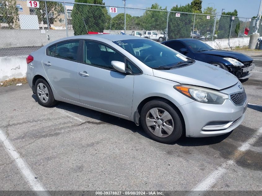 2015 KIA FORTE LX