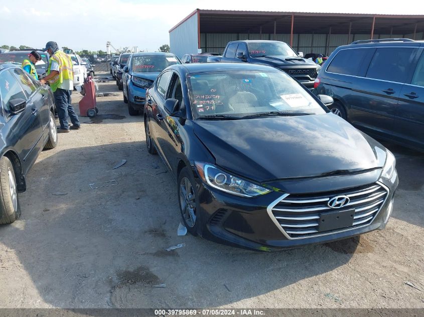 2018 HYUNDAI ELANTRA SEL