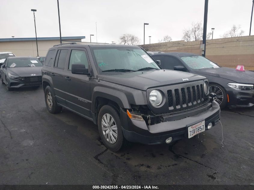 2016 JEEP PATRIOT SPORT