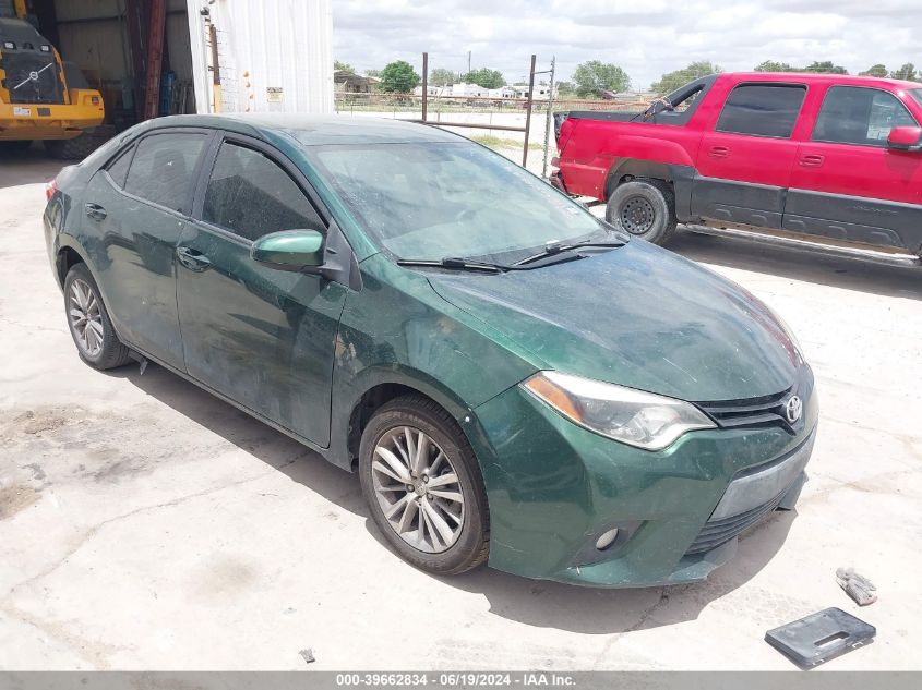 2014 TOYOTA COROLLA LE PLUS