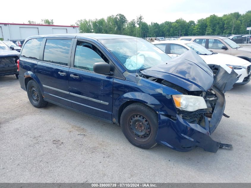 2012 DODGE GRAND CARAVAN SE