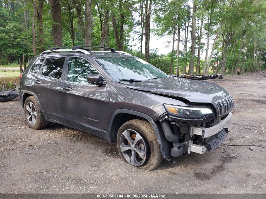 2019 JEEP CHEROKEE LIMITED 4X4