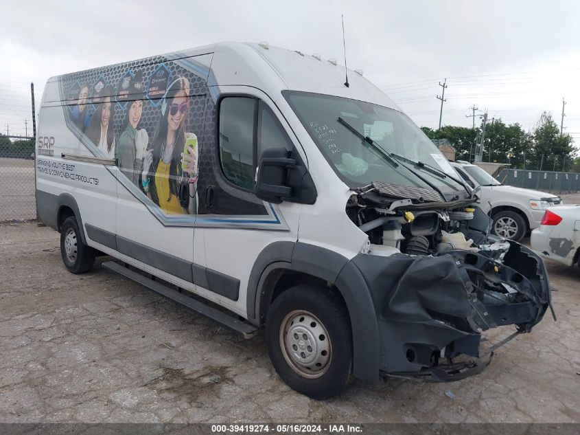 2018 RAM PROMASTER 3500 CARGO VAN HIGH ROOF 159 WB EXT