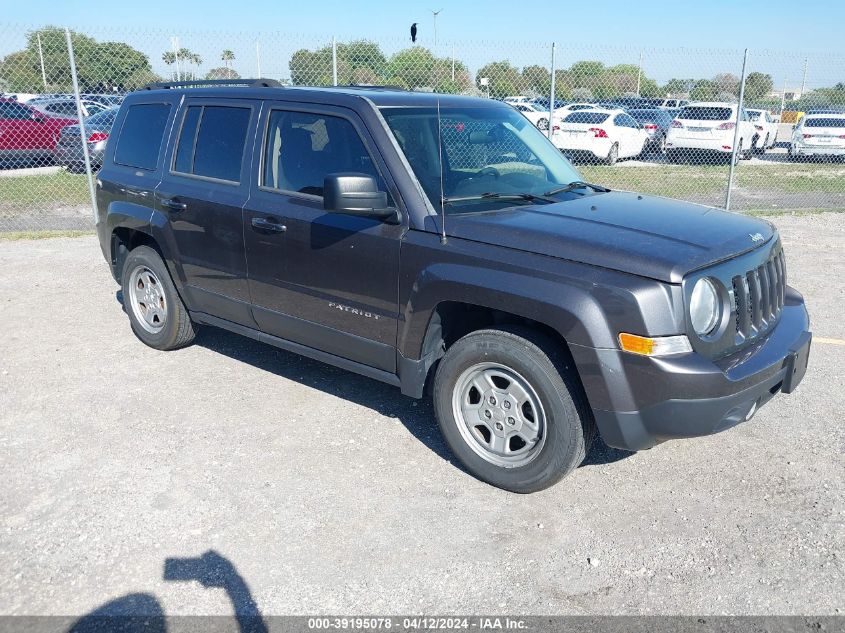 2015 JEEP PATRIOT SPORT