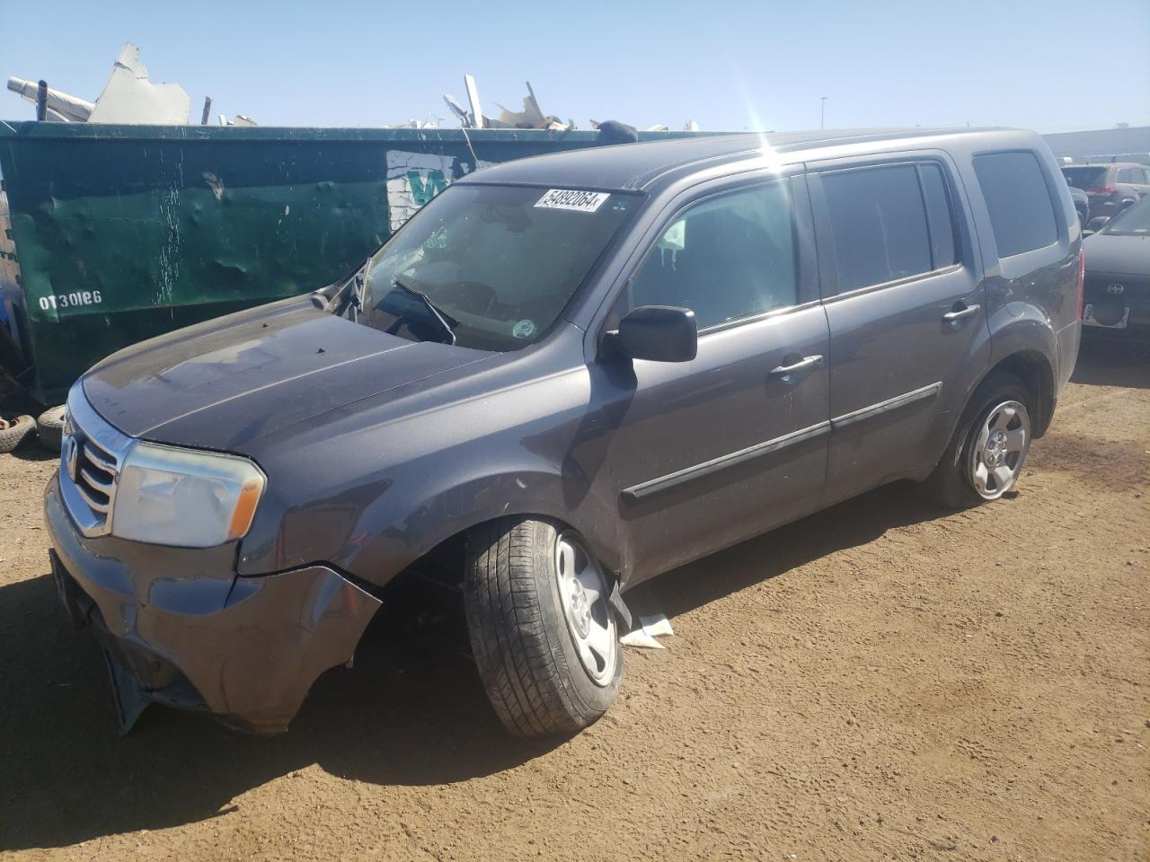 2014 HONDA PILOT LX