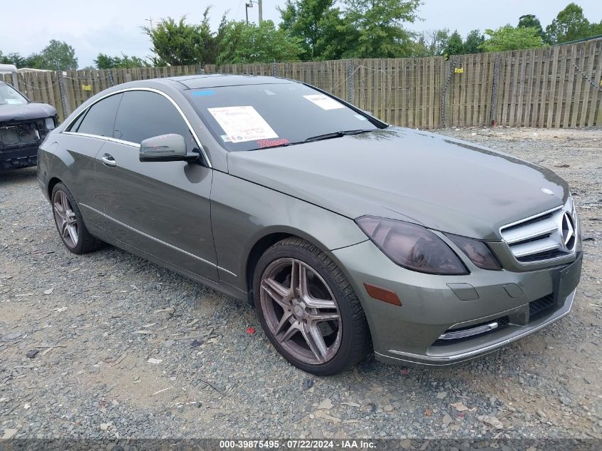 2013 MERCEDES-BENZ E 350 4MATIC